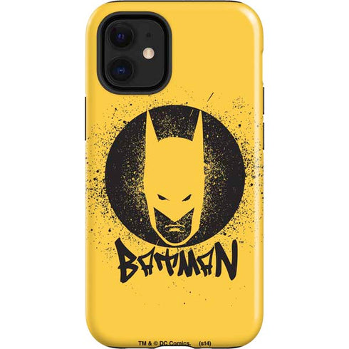 DC Comics Batman Graffiti Art iPhone 12 Mini Impact Case