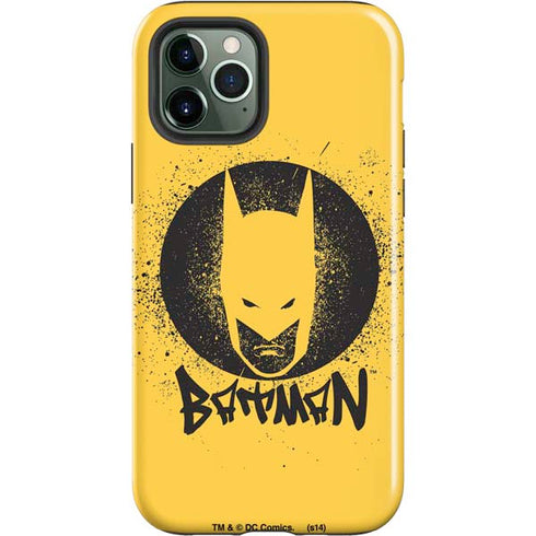 DC Comics Batman Graffiti Art iPhone 12 Pro Impact Case