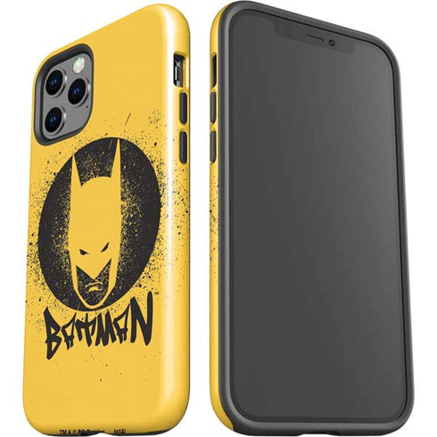 DC Comics Batman Graffiti Art iPhone 12 Pro Max Impact Case
