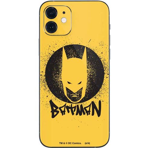DC Comics Batman Graffiti Art iPhone 12 Skin