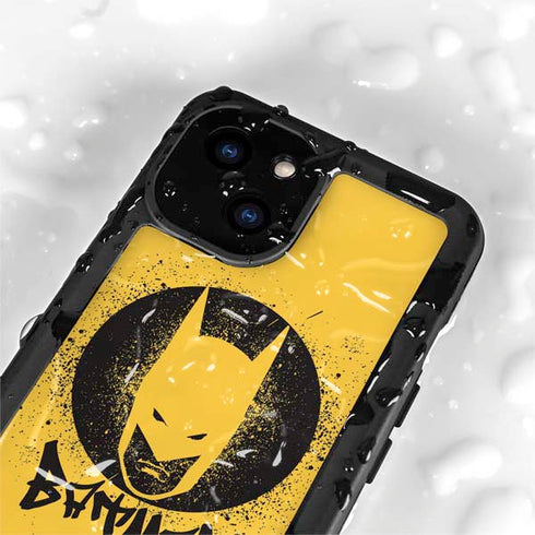 DC Comics Batman Graffiti Art iPhone 13 Mini Waterproof Case