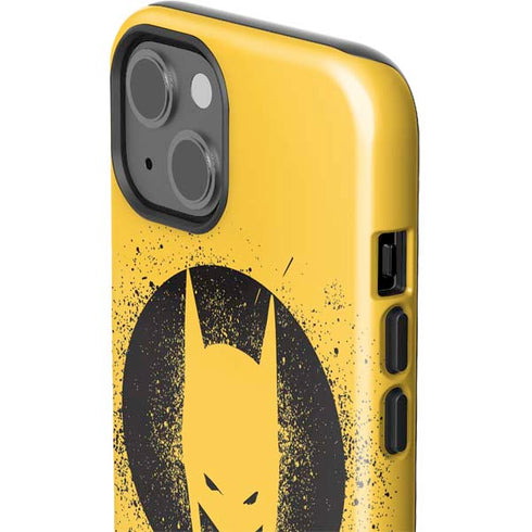 DC Comics Batman Graffiti Art iPhone 14 Plus Impact Case
