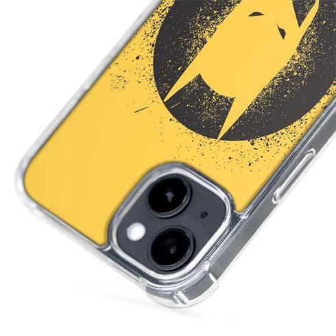 DC Comics Batman Graffiti Art iPhone 15 Plus MagSafe Case