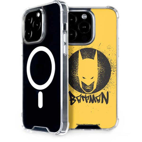 DC Comics Batman Graffiti Art iPhone 15 Pro MagSafe Case