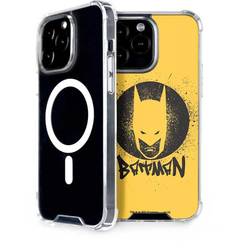 DC Comics Batman Graffiti Art iPhone 14 Pro Max MagSafe Case