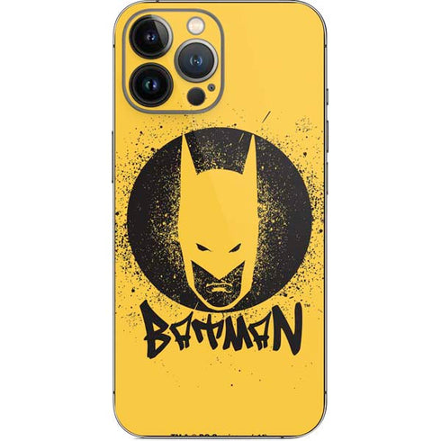 DC Comics Batman Graffiti Art iPhone 14 Pro Max Skin