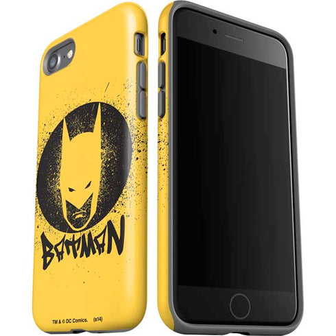DC Comics Batman Graffiti Art iPhone SE (2nd & 3rd Gen) Pro Case