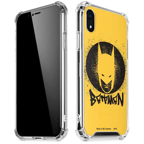 DC Comics Batman Graffiti Art iPhone XR Clear Case
