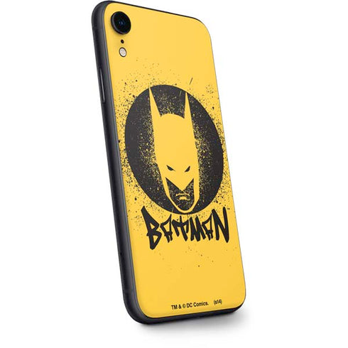 DC Comics Batman Graffiti Art iPhone XR Skin