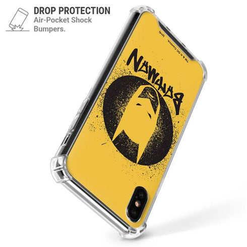 DC Comics Batman Graffiti Art iPhone XS Max Clear Case