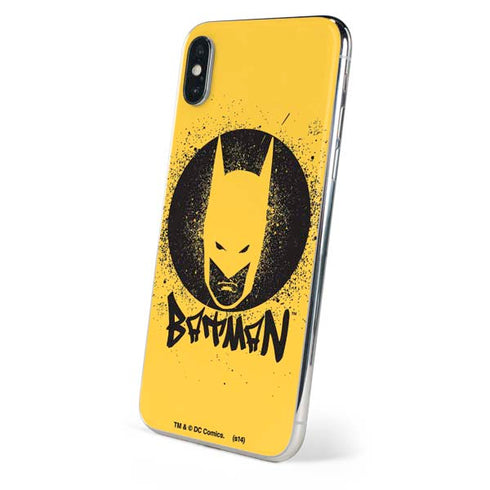DC Comics Batman Graffiti Art iPhone XS Max Skin
