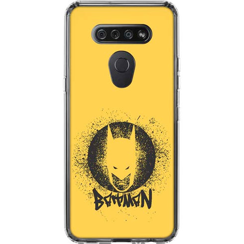 DC Comics Batman Graffiti Art LG K51/Q51 Clear Case
