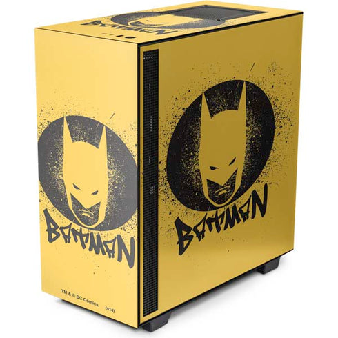 DC Comics Batman Graffiti Art NZXT H510 Compact ATX Mid-Tower Case Skin
