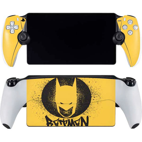 DC Comics Batman Graffiti Art PlayStation Portal Remote Player Skin