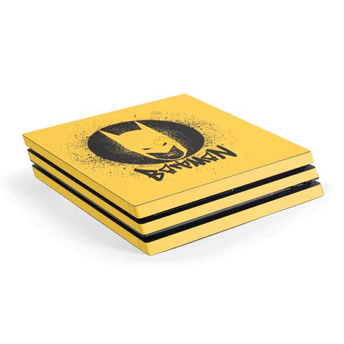 DC Comics Batman Graffiti Art PS4 Pro Console Skin