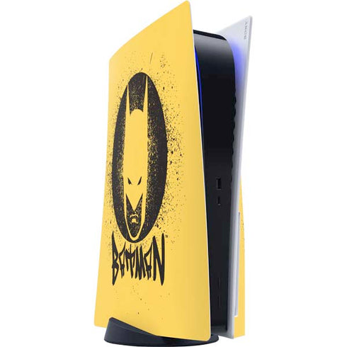 DC Comics Batman Graffiti Art PS5 Console Skin