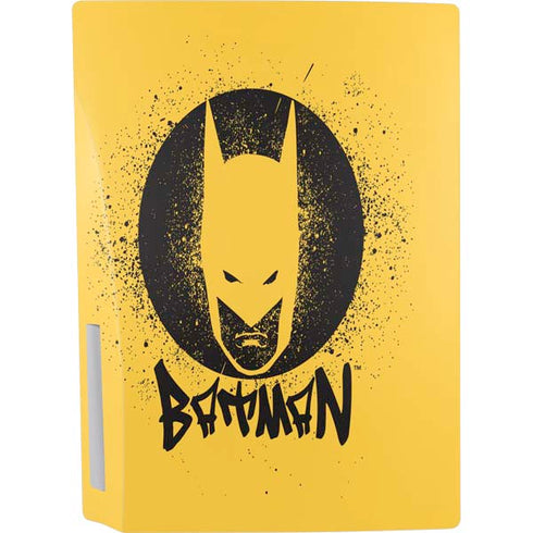 DC Comics Batman Graffiti Art PS5 Console Skin