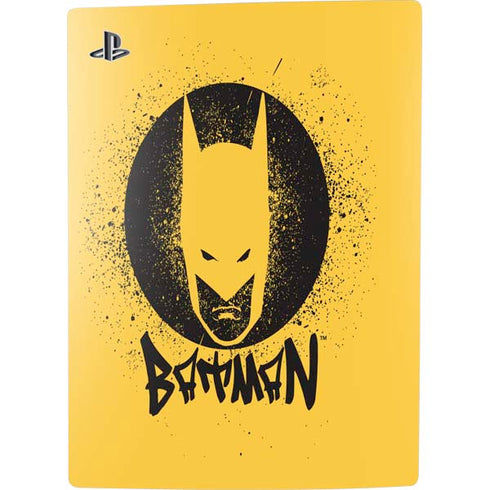 DC Comics Batman Graffiti Art PS5 Digital Edition Console Skin