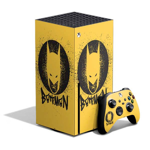 DC Comics Batman Graffiti Art Xbox Series X Bundle Skin