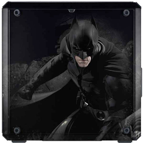 DC Comics Batman The Dark Knight Action pose Cooler Master MasterBox Q300L Mini Tower Skin