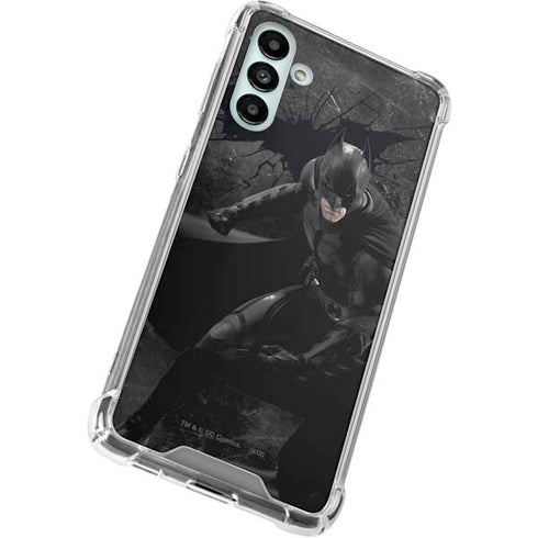DC Comics Batman The Dark Knight Action pose Galaxy A13 5G Clear Case