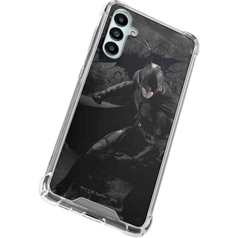 DC Comics Batman The Dark Knight Action pose Galaxy A14 5G Clear Case