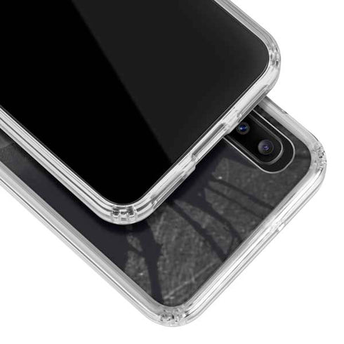 DC Comics Batman The Dark Knight Action pose Galaxy A20 Clear Case