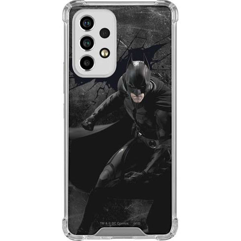 DC Comics Batman The Dark Knight Action pose Galaxy A33 5G Clear Case