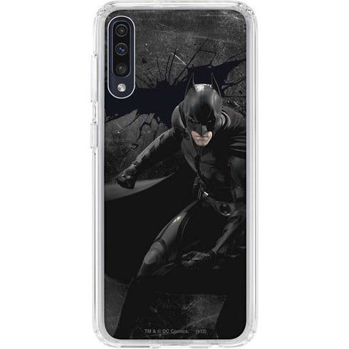 DC Comics Batman The Dark Knight Action pose Galaxy A50 Clear Case