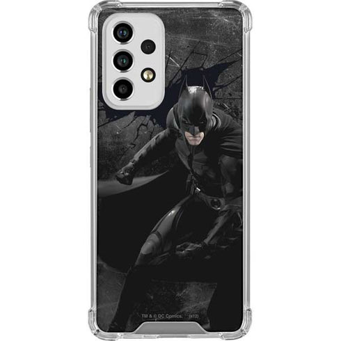 DC Comics Batman The Dark Knight Action pose Galaxy A53 5G Clear Case