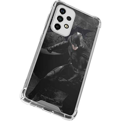 DC Comics Batman The Dark Knight Action pose Galaxy A53 5G Clear Case