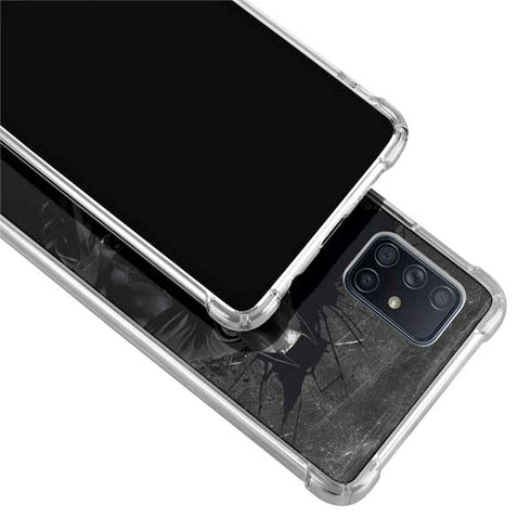 DC Comics Batman The Dark Knight Action pose Galaxy A71 5G Clear Case