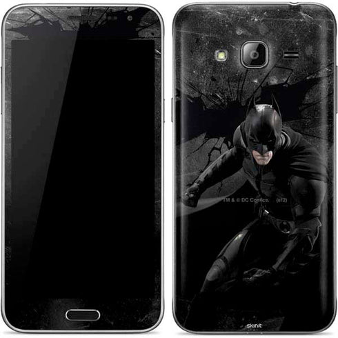 DC Comics Batman The Dark Knight Action pose Galaxy J3 Skin