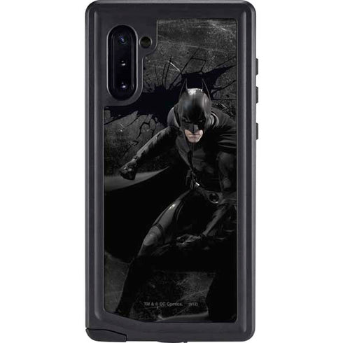 DC Comics Batman The Dark Knight Action pose Galaxy Note 10 Waterproof Case