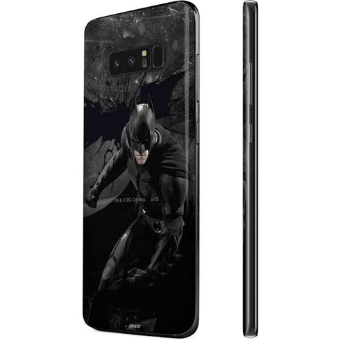 DC Comics Batman The Dark Knight Action pose Galaxy Note 8 Skin