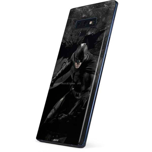 DC Comics Batman The Dark Knight Action pose Galaxy Note 9 Skin