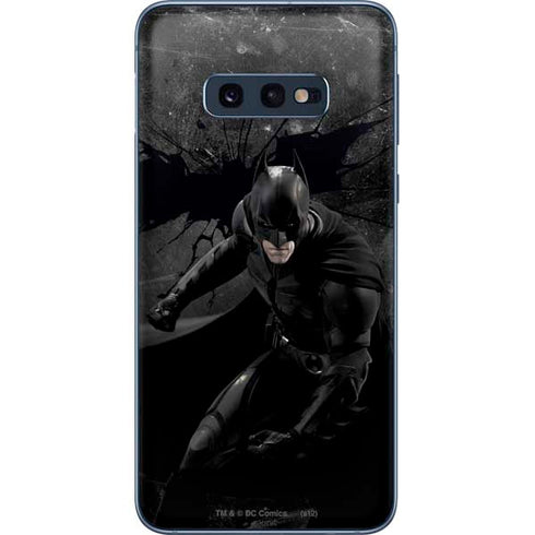 DC Comics Batman The Dark Knight Action pose Galaxy S10e Skin