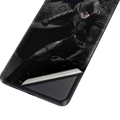 DC Comics Batman The Dark Knight Action pose Galaxy S21 Plus 5G Skin