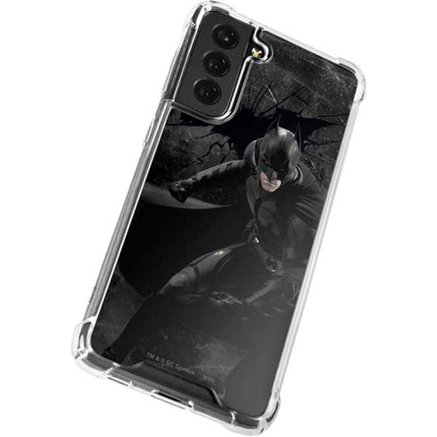 DC Comics Batman The Dark Knight Action pose Galaxy S22 Plus Clear Case