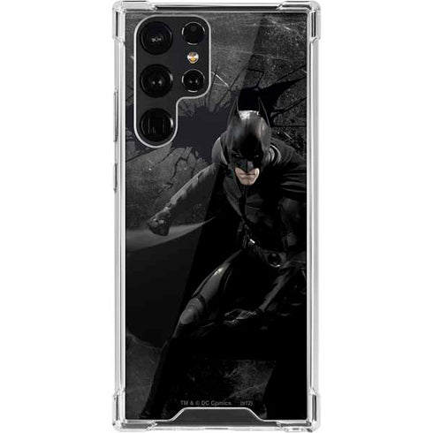 DC Comics Batman The Dark Knight Action pose Galaxy S22 Ultra Clear Case