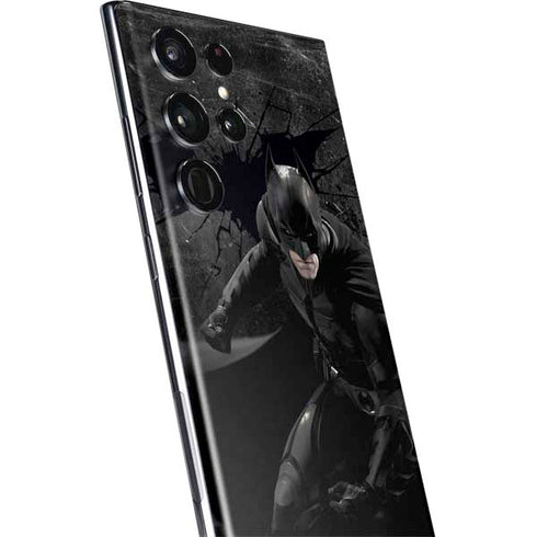 DC Comics Batman The Dark Knight Action pose Galaxy S22 Ultra Skin
