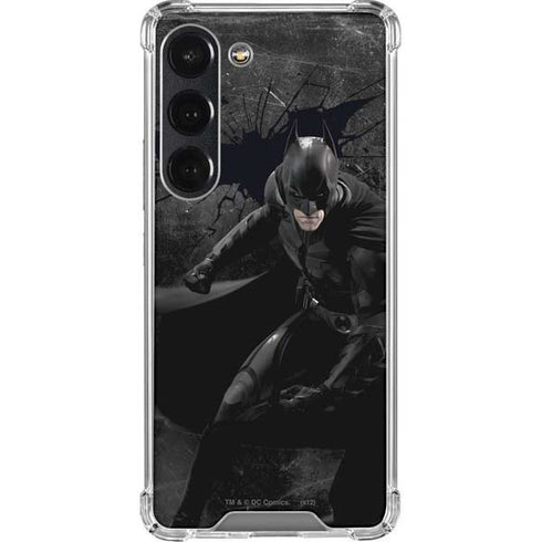 DC Comics Batman The Dark Knight Action pose Galaxy S23 Clear Case