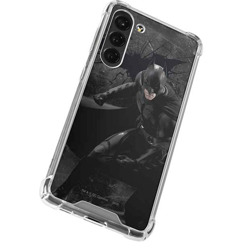 DC Comics Batman The Dark Knight Action pose Galaxy S23 Plus Clear Case
