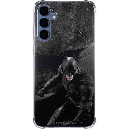 DC Comics Batman in Black Galaxy S24 Clear Case