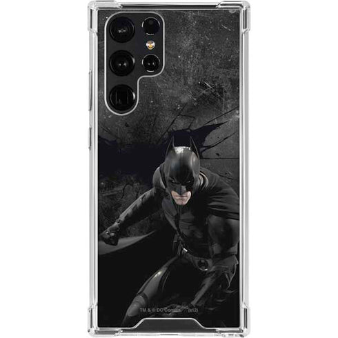 DC Comics Batman in Black Galaxy S24 Ultra Clear Case