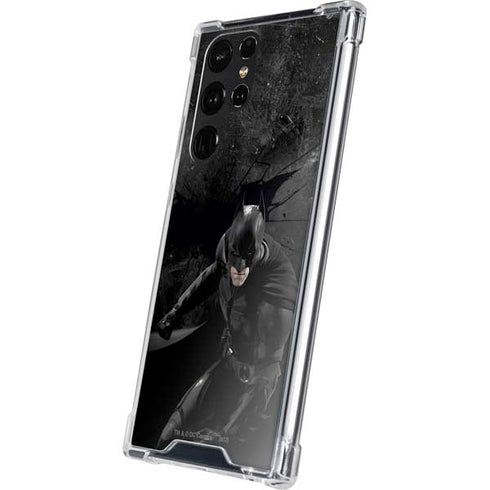 DC Comics Batman in Black Galaxy S24 Ultra Clear Case