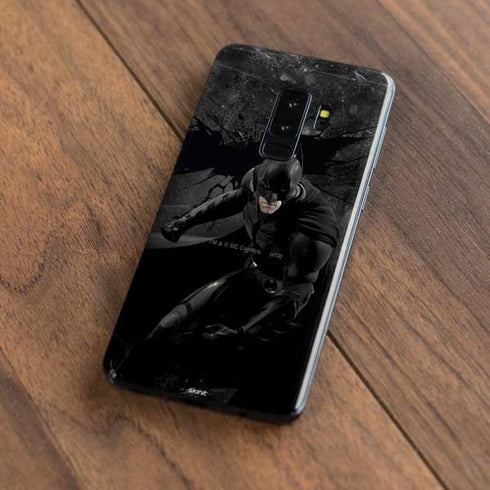 DC Comics Batman The Dark Knight Action pose Galaxy S9 Plus Skin