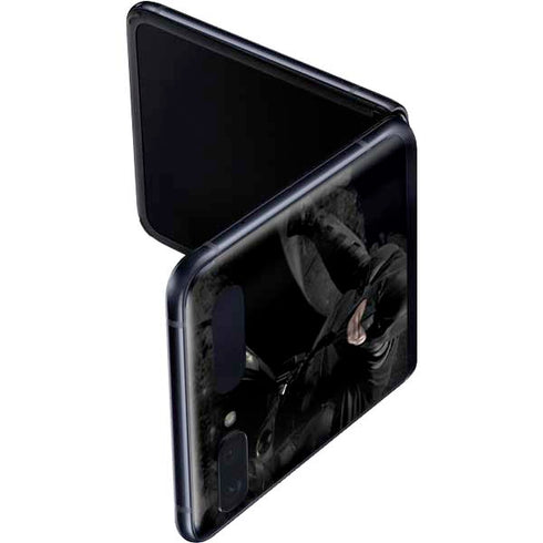 DC Comics Batman The Dark Knight Action pose Galaxy Z Flip Skin