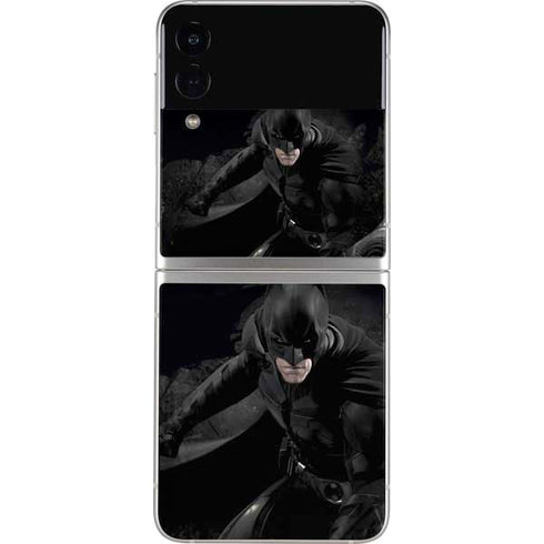 DC Comics Batman The Dark Knight Action pose Galaxy Z Flip3 5G Skin