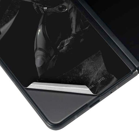 DC Comics Batman The Dark Knight Action pose Galaxy Z Fold4 5G Skin